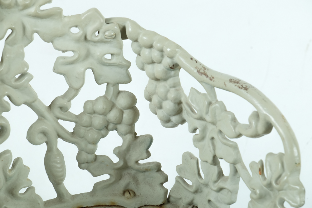 Vintage Cast Iron Patio Furniture Set