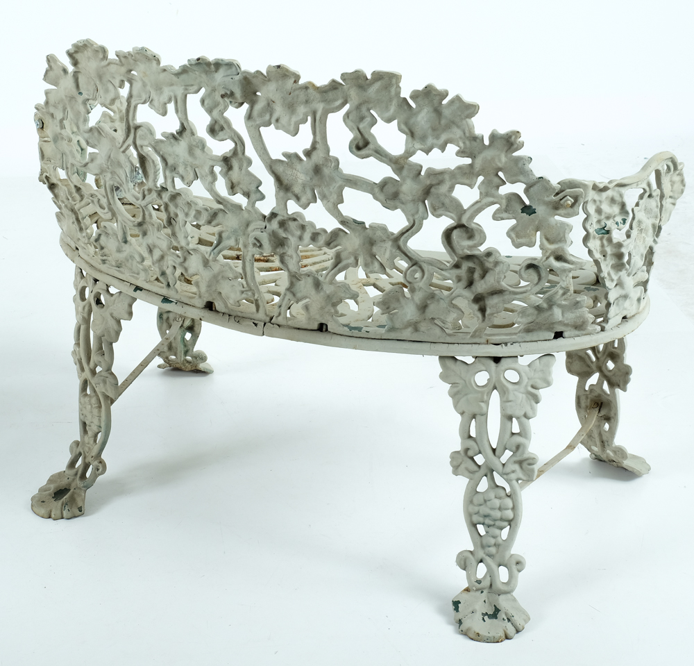 Vintage Cast Iron Patio Furniture Set