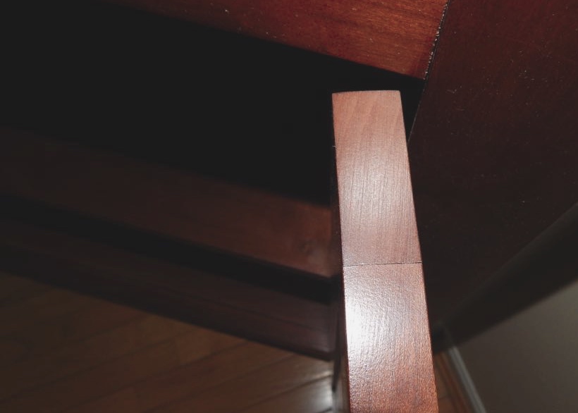 Vintage Solid Cherry Wood Cabinet