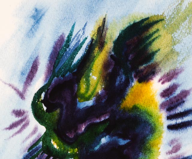 Shirley Mason "Aquatic Forms # 1" L/E Offset Lithograph