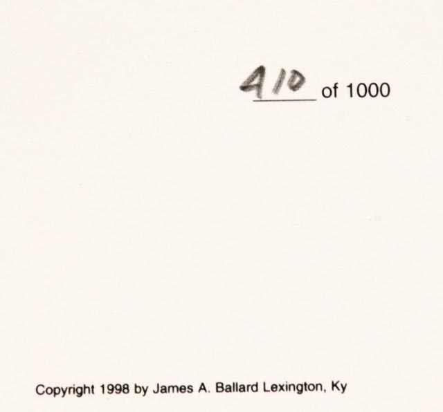 Shirley Mason "Aquatic Forms # 1" L/E Offset Lithograph