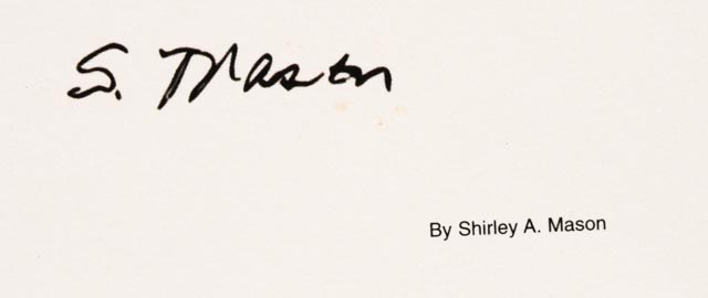 Shirley Mason "Aquatic Forms # 1" L/E Offset Lithograph