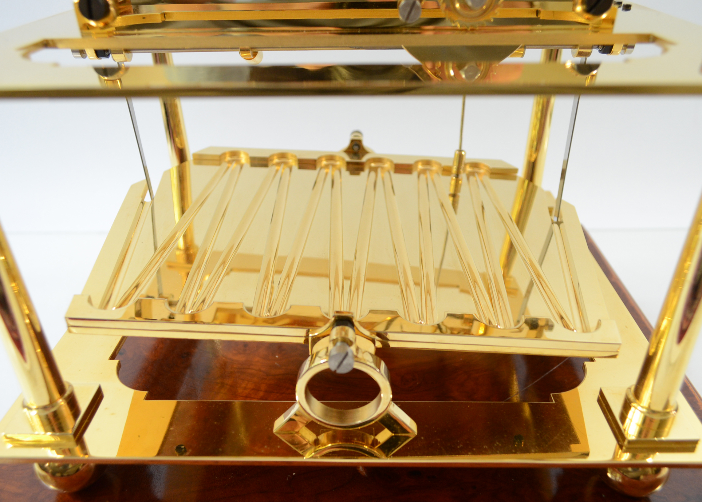 Gold Plated Congreve Rolling Ball Clock