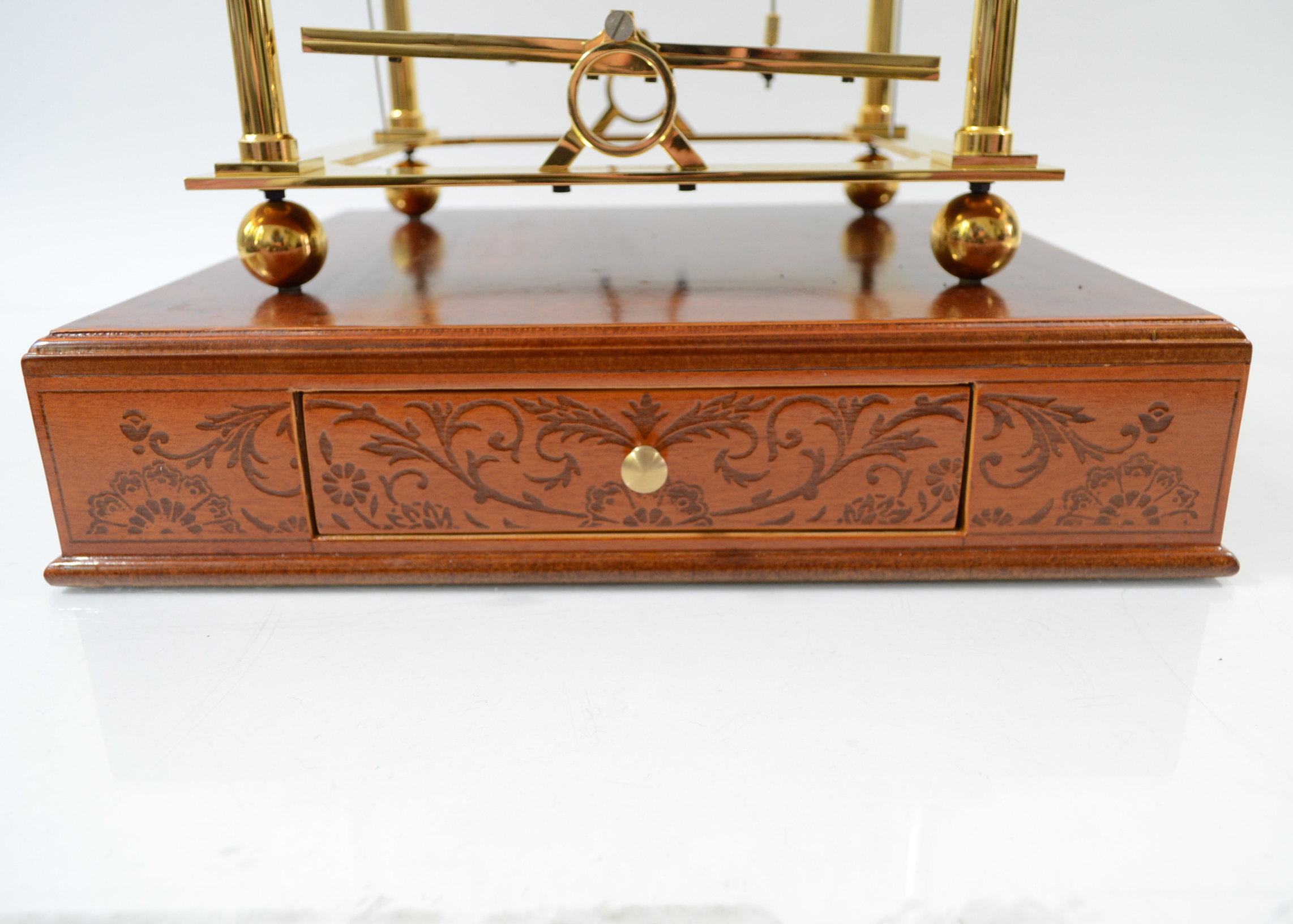 Gold Plated Congreve Rolling Ball Clock