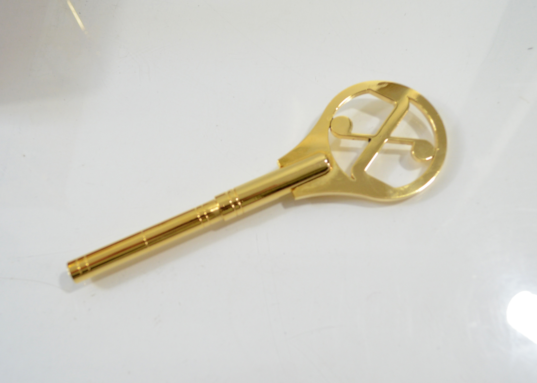 Gold Plated Congreve Rolling Ball Clock