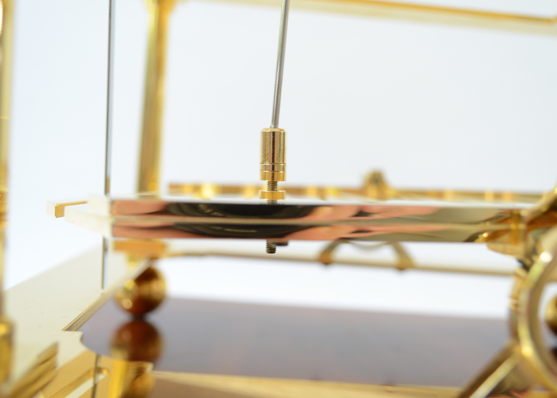 Gold Plated Congreve Rolling Ball Clock