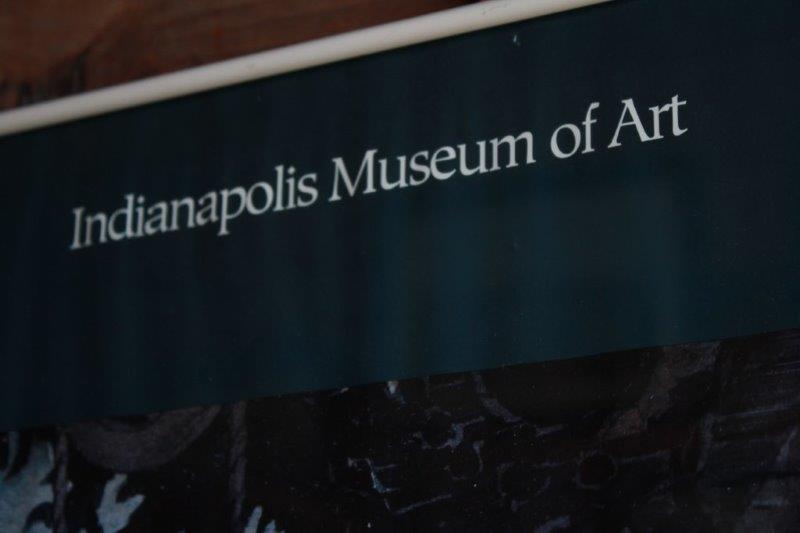 Signed Indianapolis Museum of Art Poster