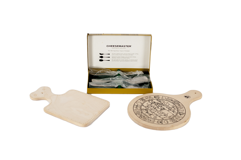 Vintage Cheese Serving Collection