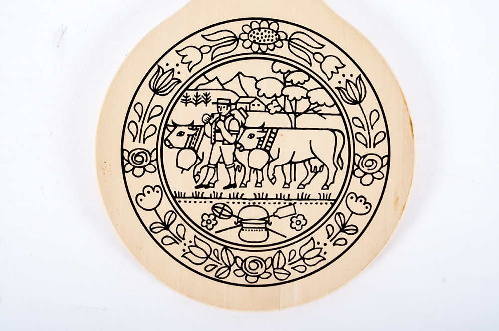 Vintage Cheese Serving Collection