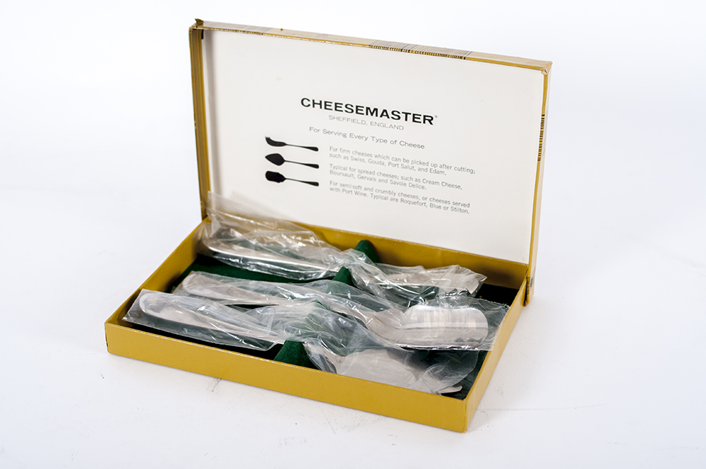 Vintage Cheese Serving Collection