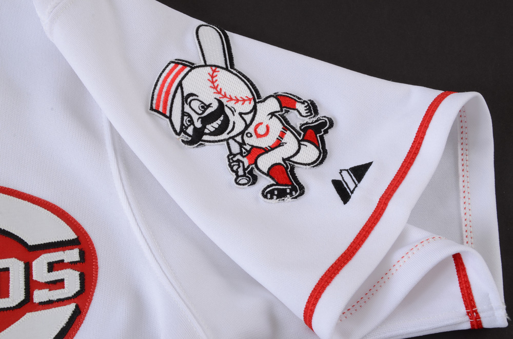 2008 Brandon Phillips Signed "Nuxhall"  Jersey  COA