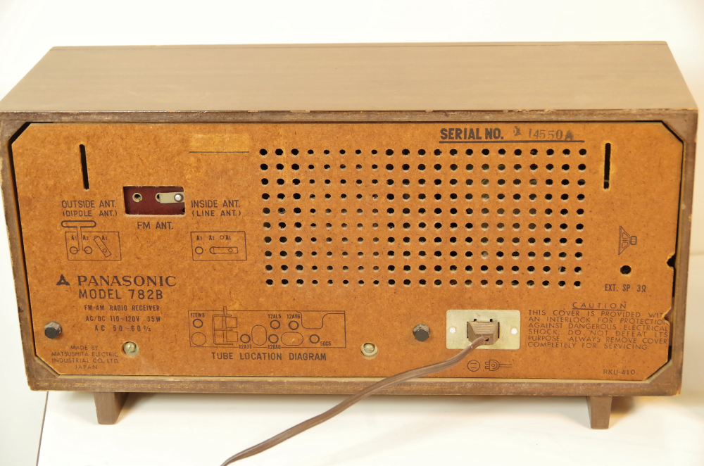 Vintage Motorola Suitcase Radio and Panasonic Radio