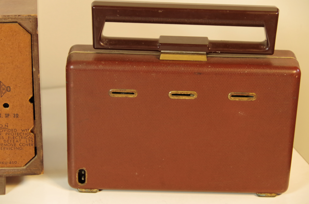 Vintage Motorola Suitcase Radio and Panasonic Radio