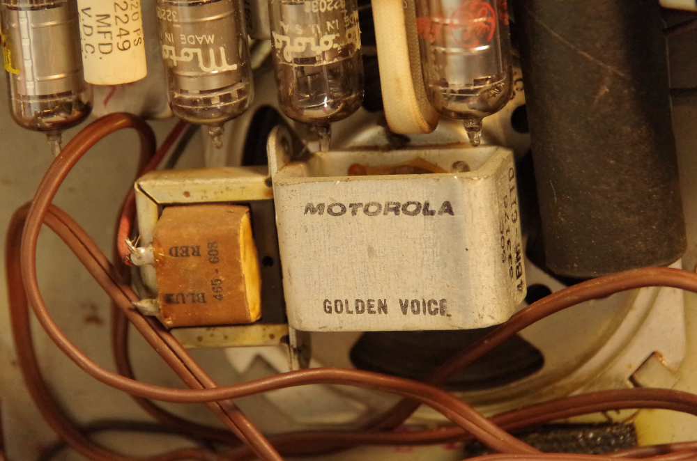 Vintage Motorola Suitcase Radio and Panasonic Radio