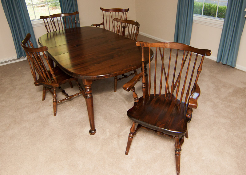 Ethan Allen Dining Table and Chairs