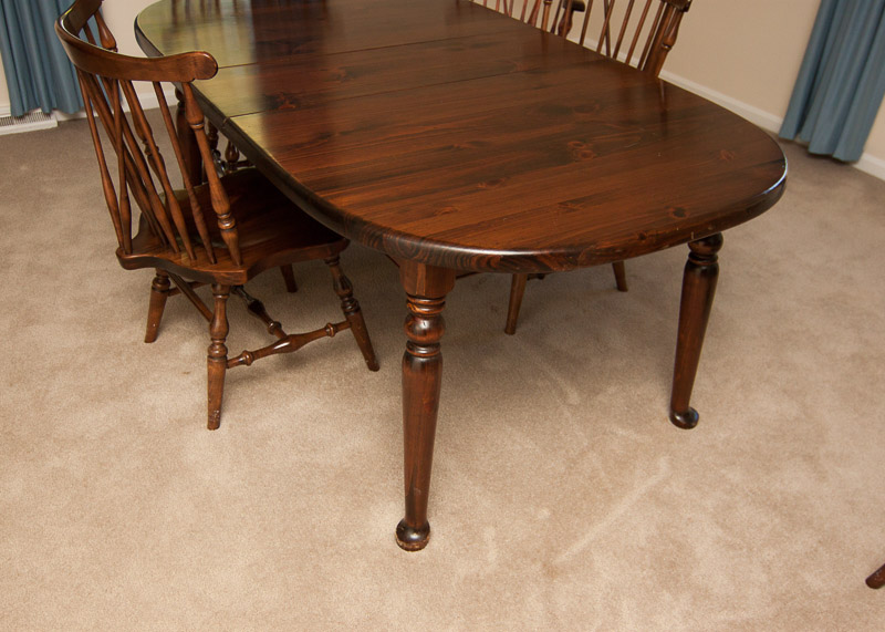 Ethan Allen Dining Table and Chairs