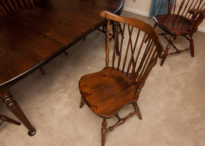 Ethan Allen Dining Table and Chairs
