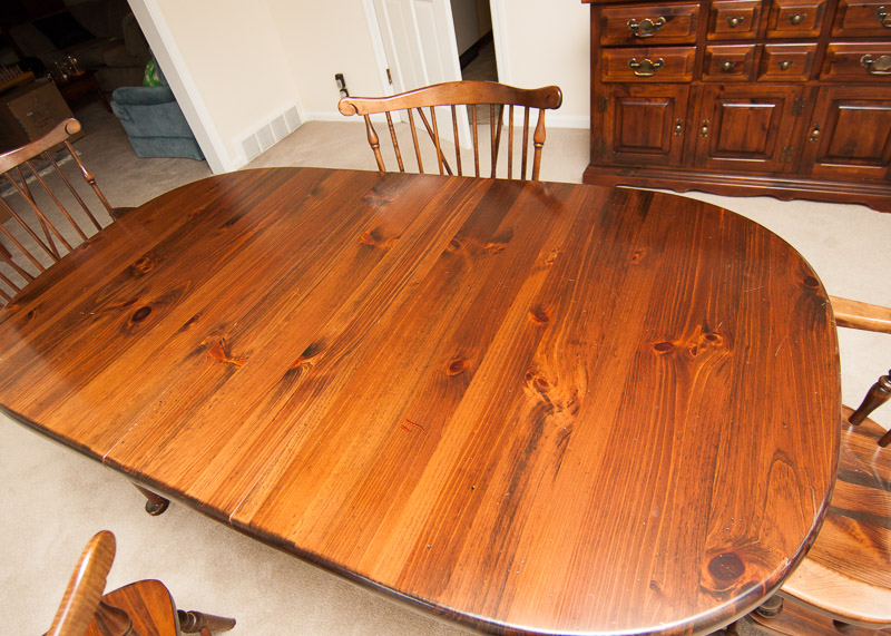 Ethan Allen Dining Table and Chairs