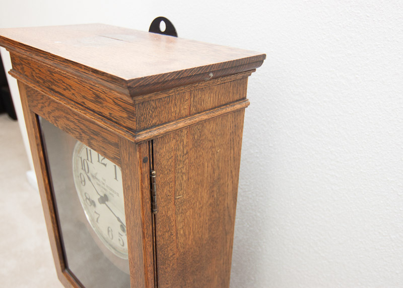 Vintage Cincinnati Time Recorder Company Time Clock