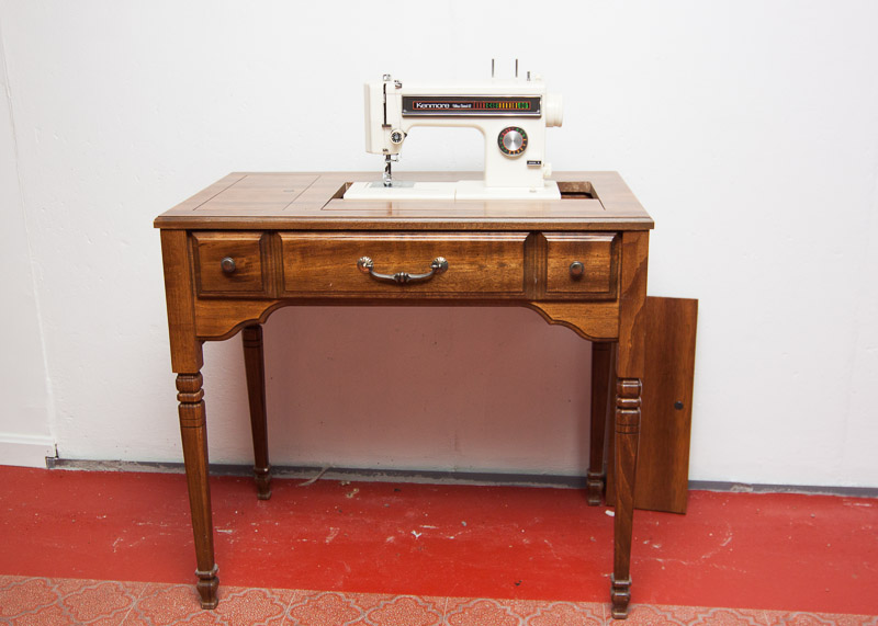 Vintage Kenmore Sewing Machine Table