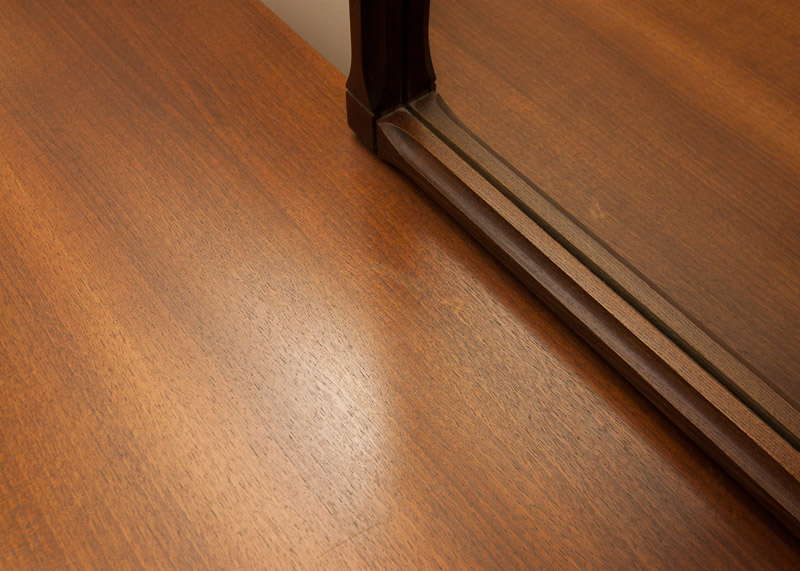 Vintage Bassett Furniture Dresser with Mirror