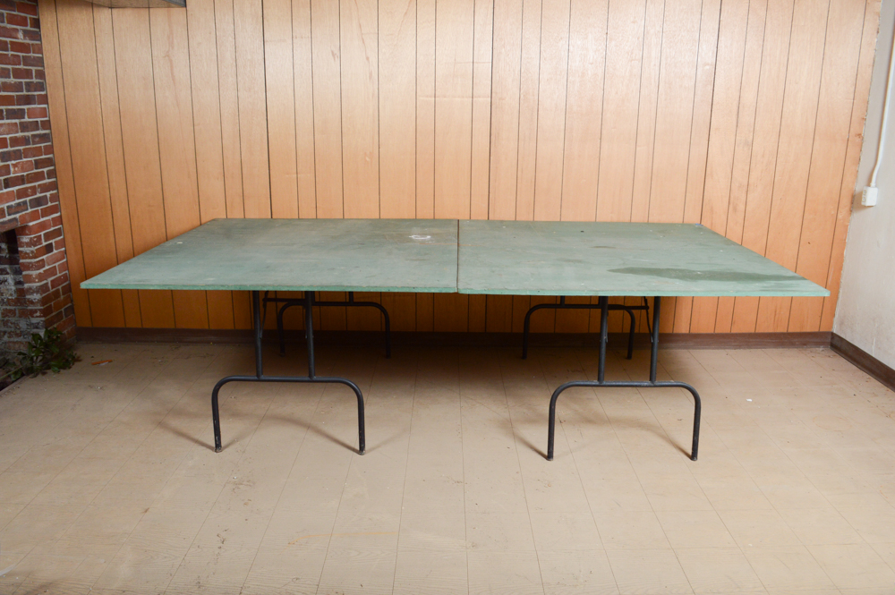 Vintage Ping Pong Table