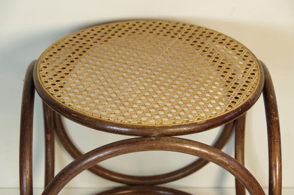 Bentwood Michael Thonet Circle Stool