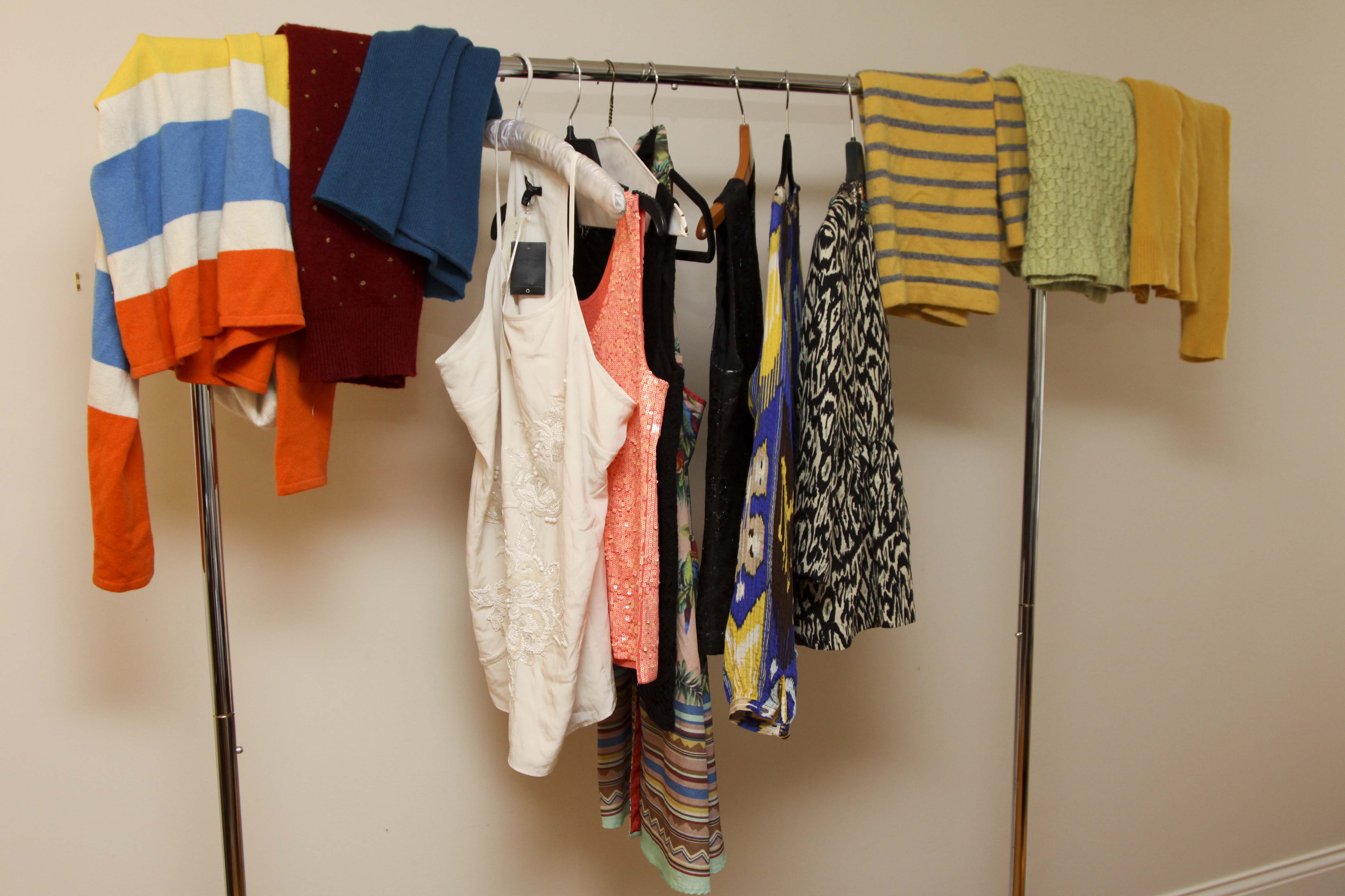 Women's Designer Tops and Sweater Sizes 2-6 Including Tory Burch