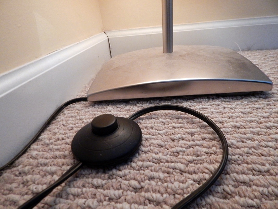 Modern Asian Style Tall Paper Floor Lamp