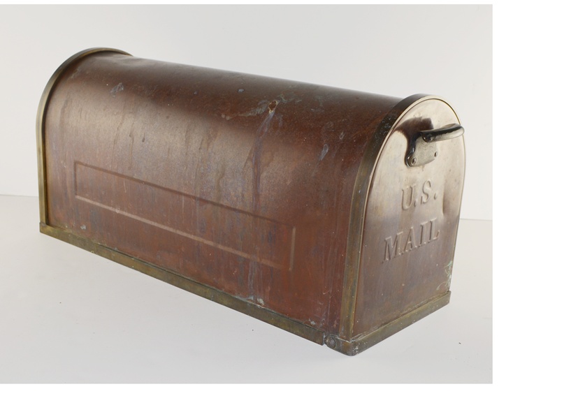 Frontgate Copper Mailbox