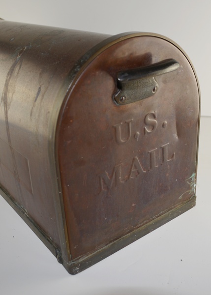 Frontgate Copper Mailbox