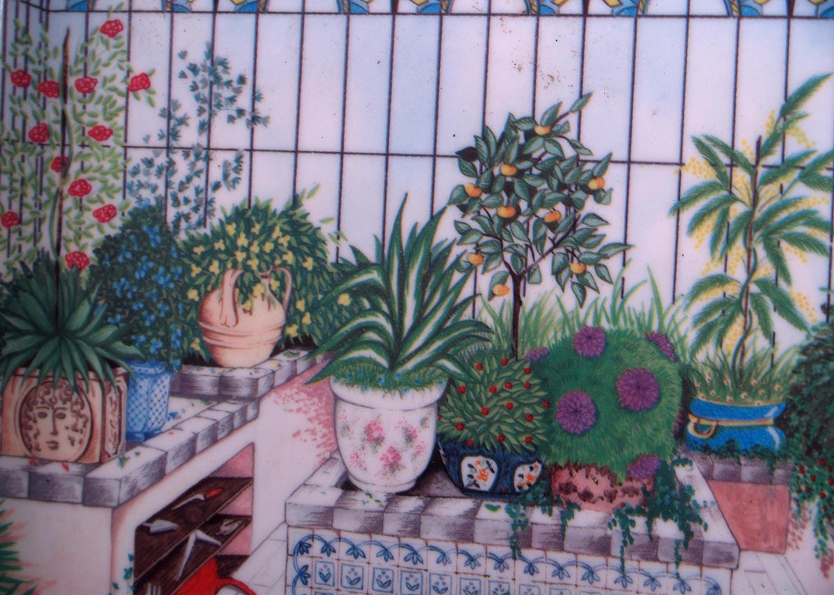 Vintage Mebel and R2S Italian Trays