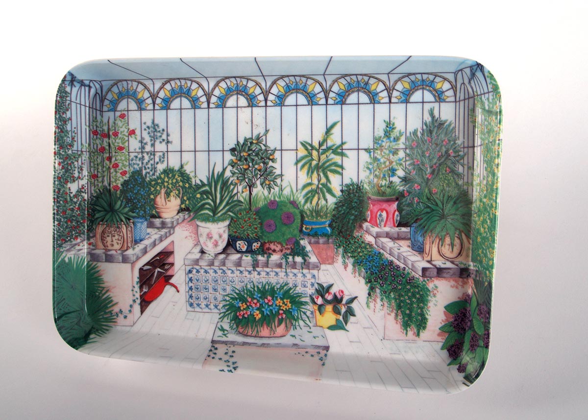 Vintage Mebel and R2S Italian Trays