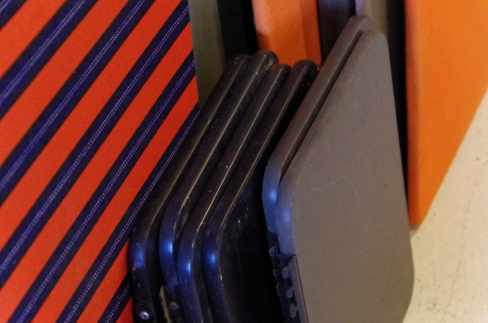 Vintage Herman Miller Wall Desk and Storage System