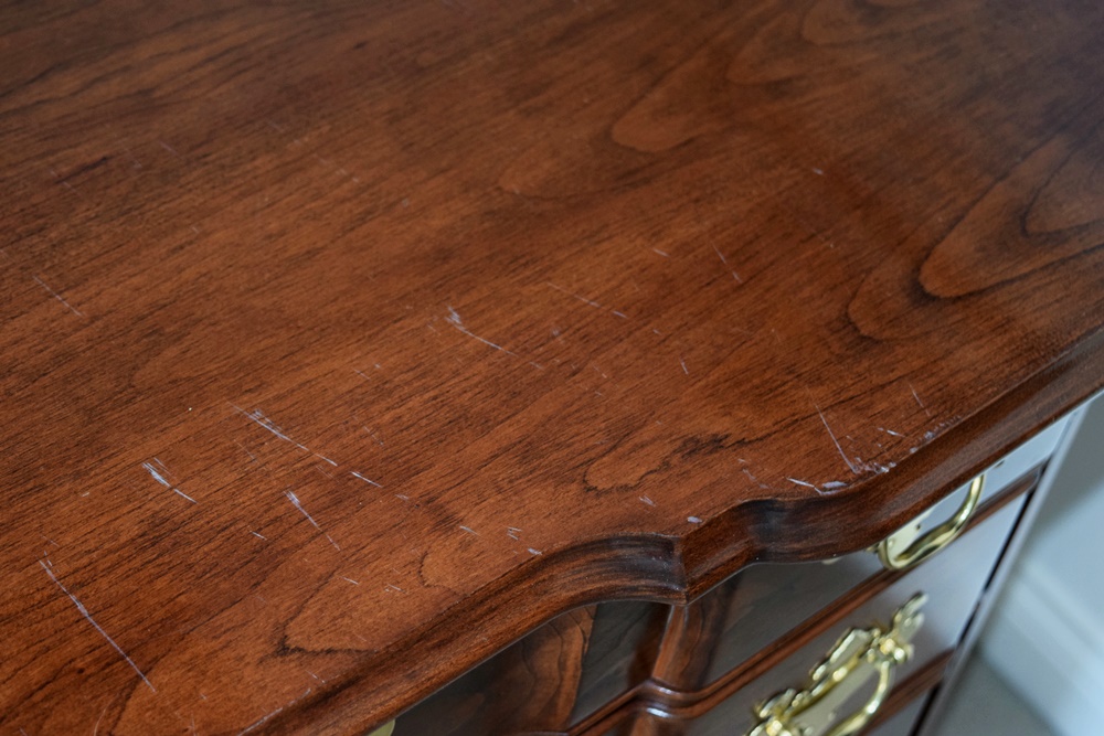 Mahogany Block Front Chest by Bartley Collection Ltd