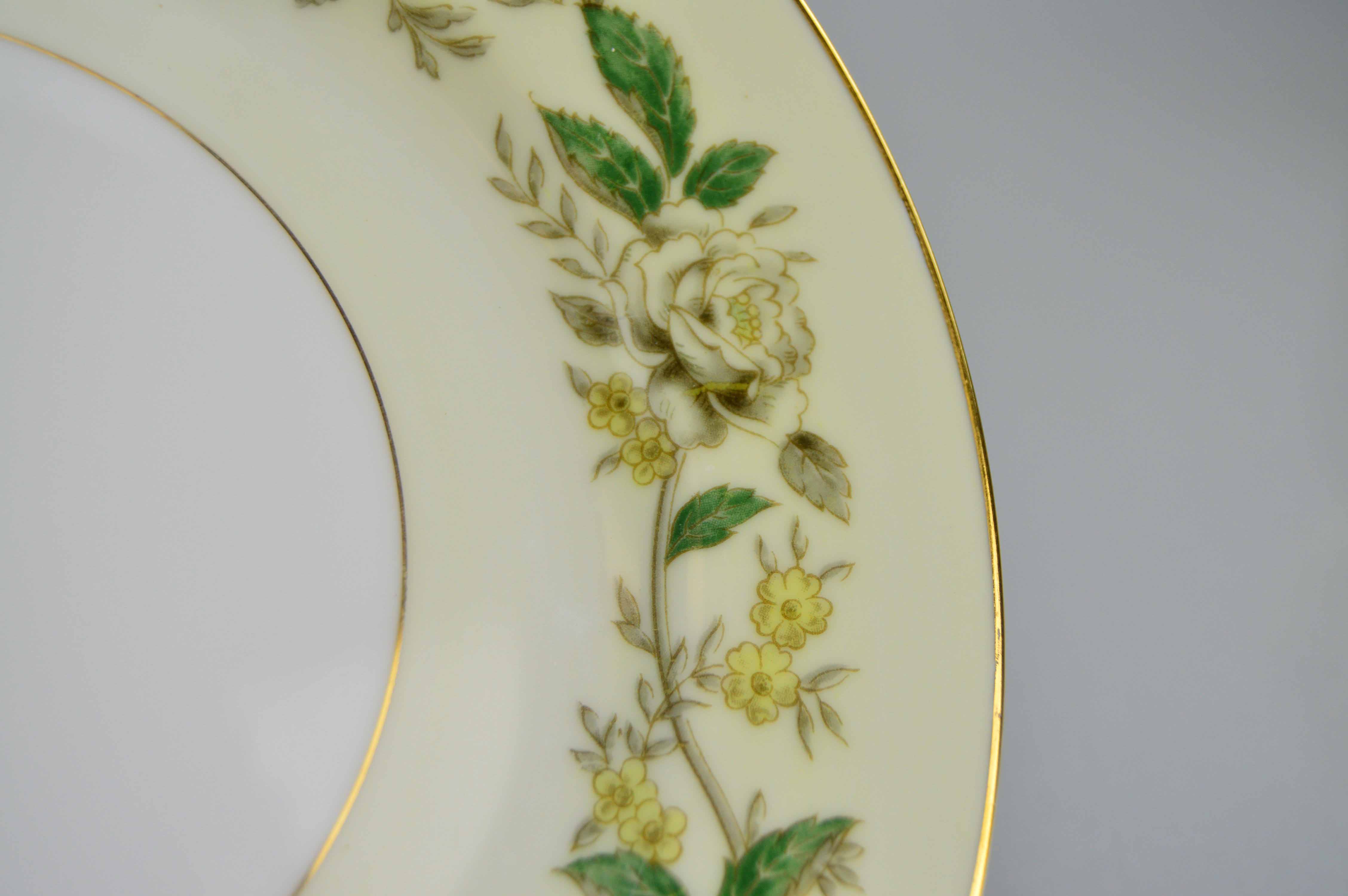 Collection of Noritake China in "M" Pattern Circa 1940s