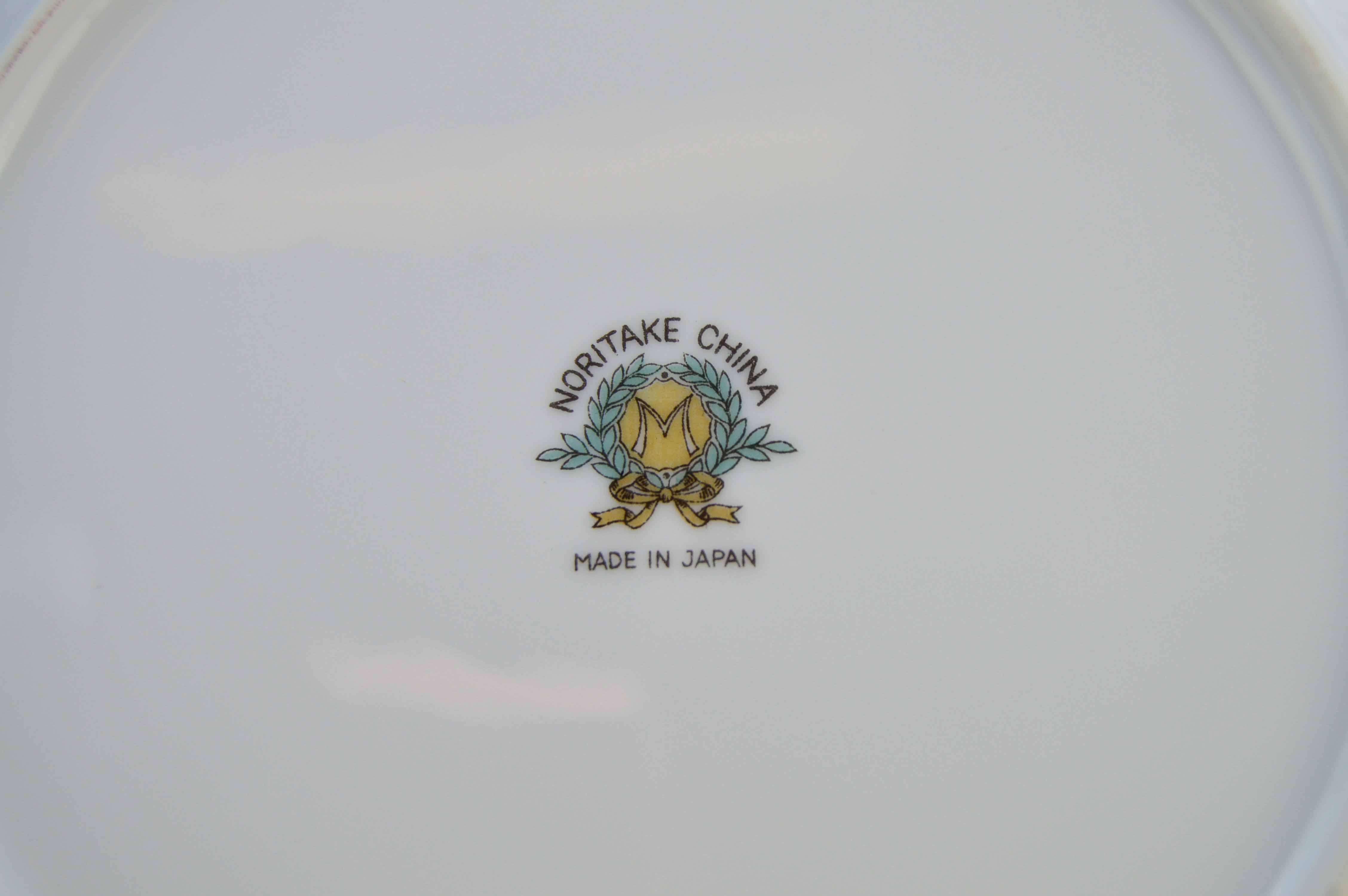 Collection of Noritake China in "M" Pattern Circa 1940s