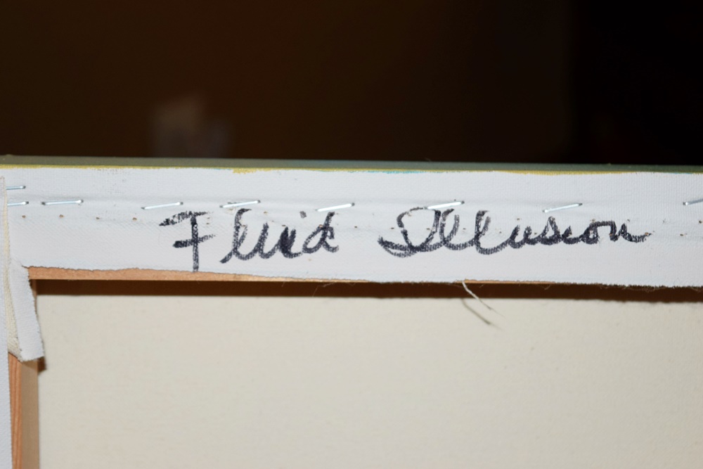 Trish Weeks Original Expressionistic Landscape in Oil on Canvas