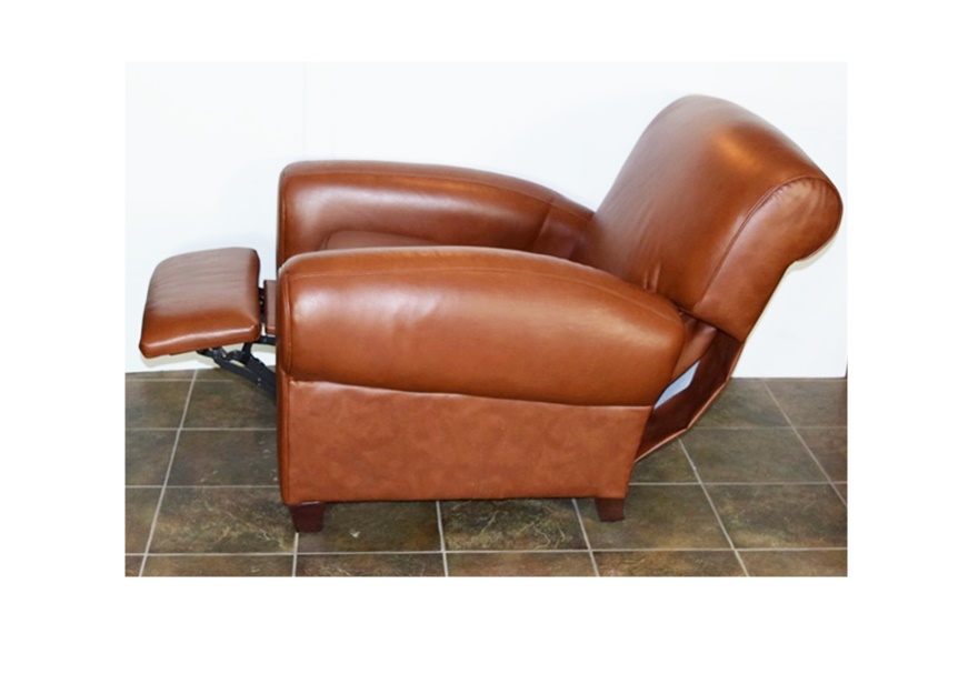 Barcalounger "Lectern" Leather Reclining Chair