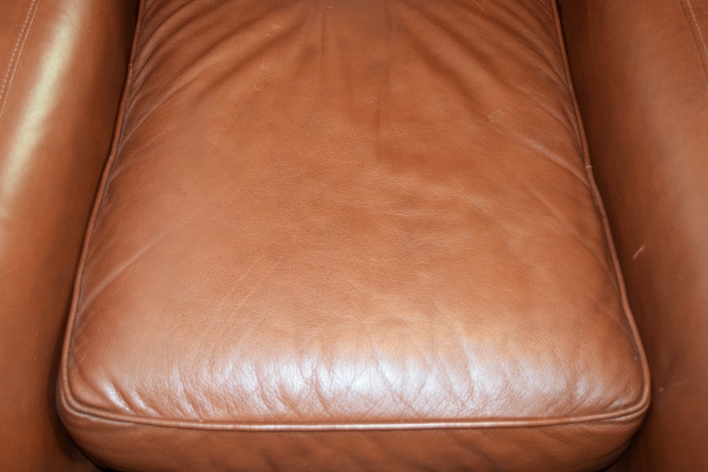 Barcalounger "Lectern" Leather Reclining Chair