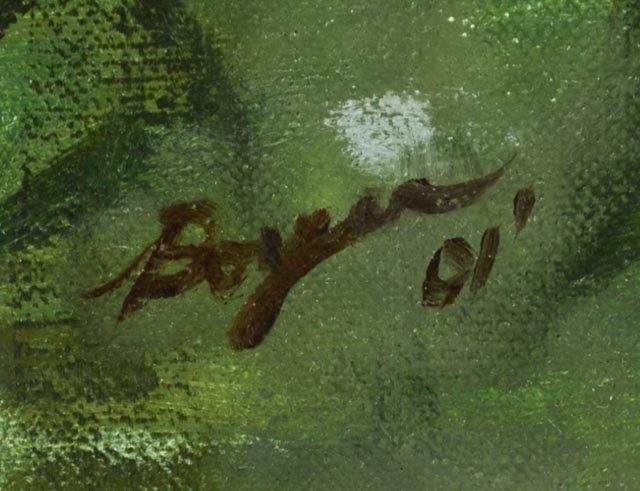 Original Richard Boyer Oil Painting "Walk in the Water"