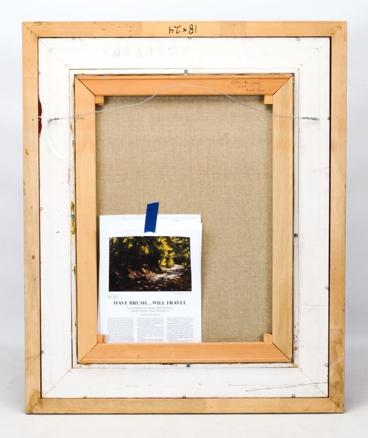 Original Richard Boyer Oil Painting "Walk in the Water"