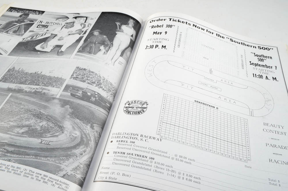 1959 Historic First Annual Daytona 500 Program