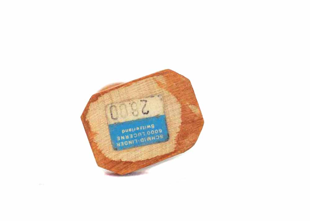 Pair of Vintage Swiss Schmid-Linder Wooden Figurines