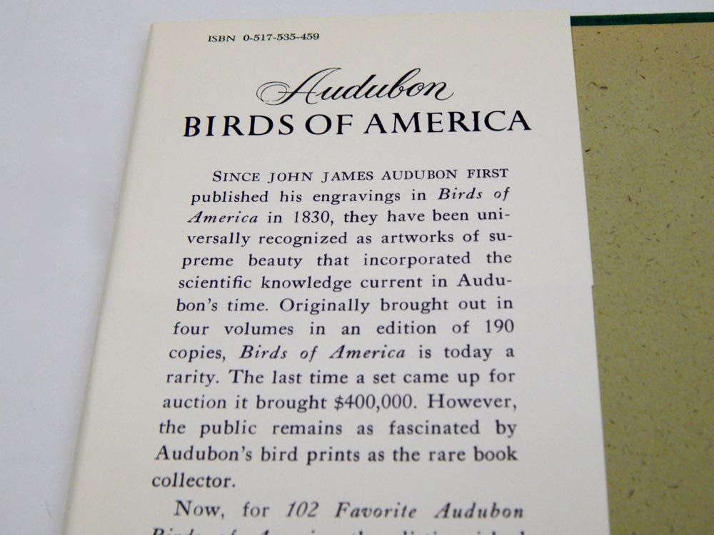 Audubon Books & Prints