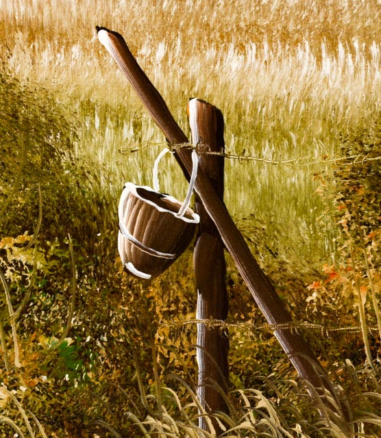 Oil on Canvas Landscape Signed Haywood