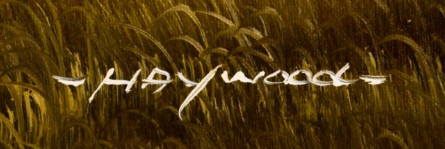 Oil on Canvas Landscape Signed Haywood