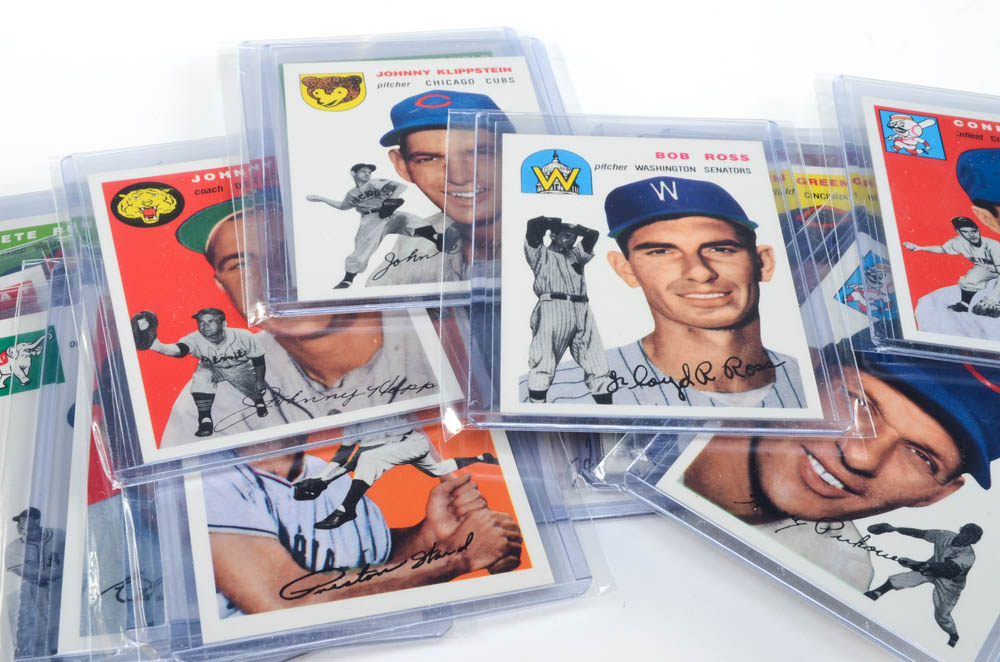 1954 Topps "Reprint" Baseball Cards