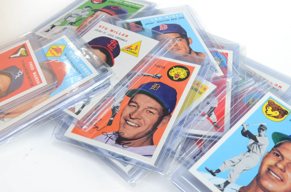 1954 Topps "Reprint" Baseball Cards