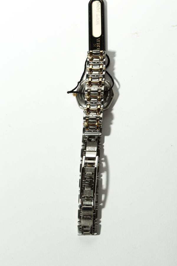 Noblia 18K Gold and Diamond Bezel Watch